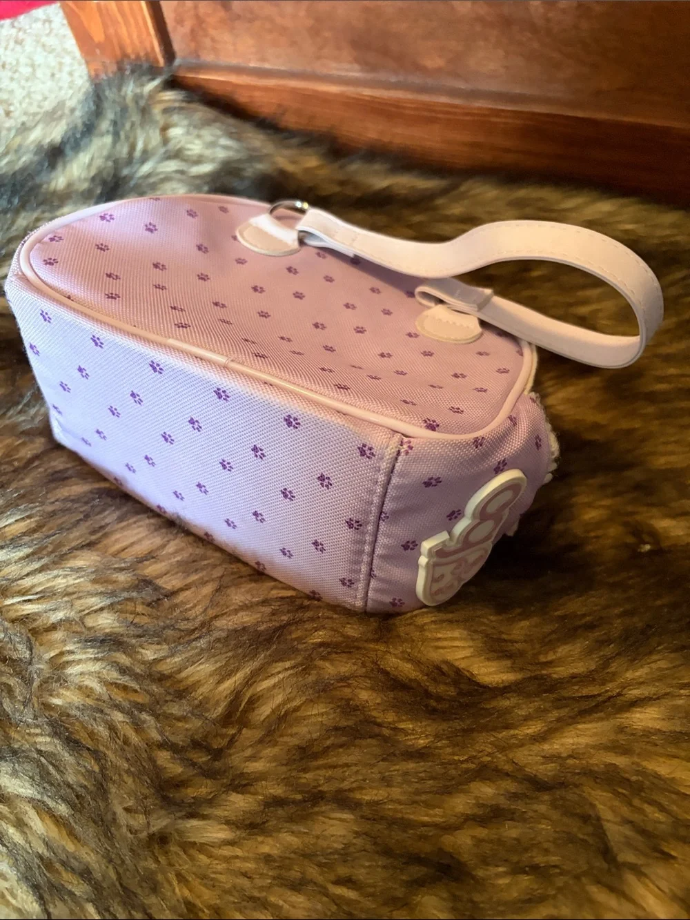 Our Generation Pet Carrier Purple Pawprints Hop In 18